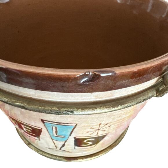 Vintage Fred Roberts Co Snacks Stoneware Buckets Set - Picture 7 of 11